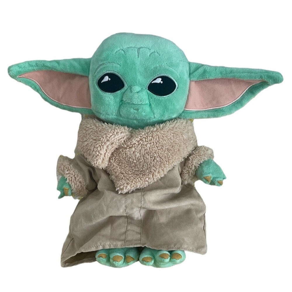 STAR WARS 14” Grogu Soft Plush Stuffed Animal, The Mandalorian